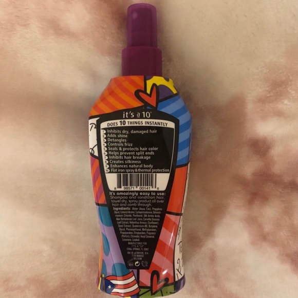 IT'S A 10 MIRACLE LEAVE-IN SPECIAL EDITION TREVOR PROJECT BOTTLE - Picture 3 of 5
